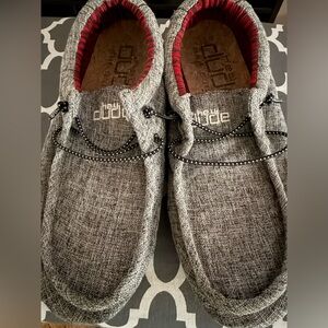 Hey Dude Wally Eco Sox Gray Men's Loafers